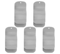 HONMEET Shoe Horns for Easy Leather Interiors Portable 5pcs with Smooth Edges Plastic and Shoes for Home Entrances and Business Trips