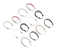 HONMEET Shoe Straps Designed to Prevent Heel Slippage No Installation Needed 6 Pairs for Heels with Rhinestone Elastic Bands Seeking on Sandals and Slippers for Busy Individuals
