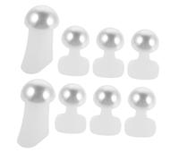 HONMEET Silicone Toe Separators 24pcs Gel Toe Spacers for Women and Men Pedicure Nail Polish Accessories for Home and Salon Nail Art