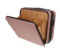 HONMEET Small Portable Makeup Suitcase Cosmetic Storage Case for Travel Gym and Home Use Stylish Carry Students