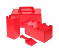 HONMEET Snow Brick Set with Handwarming Design Creative Snow Construction for Winter Outdoor Play Sandbox Kit for Building Forts and Castles for Imaginative Fun