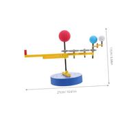 HONMEET Solar System Education Kit DIY Sun Earth Moon Model Demonstrating Celestial Movements and Astronomy Science for Elementary School Stem Learning