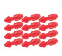 HONMEET Spearfishing Wishbones Plastic Band Wishbones Inserts Rubber Repair Parts 12pcs Red Easy Maintenance for Spearfishing Underwater Fishing