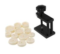 HONMEET Spiral Watch Case Press Tool Plastic for Watch Repairers, Steel | Won’t Scratch or Mark Watch Backs, Quick Easy Operation, Black Finish, for Watchmakers
