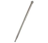 HONMEET Stainless Steel Acupressure Pen for Facial Reflexology Trigger Point Massage Dual-Head Retractable Meridian Stick for Muscle Relaxation at Home or Massage Salon