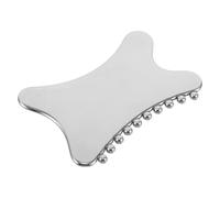 HONMEET Stainless Steel Facial Massage Tool with Stable Construction and Rejuvenating Skin Effect, Metal Gua Sha Scraping Board for Eye and Face Massage, for Home Spa Experience