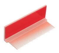 HONMEET Straightening Comb Attachment for Flat Iron Hair Straightener Dense Teeth Grooming Tool for Professional Barber and Home Use Portable Pink Styling Accessory for Travel and Salon