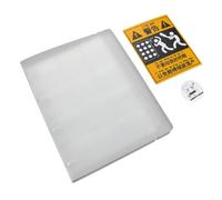 HONMEET Sturdy Badge Storage Folder 48 Badge Pockets for Collecting and Displaying Medallions and Cards for Graduation Festival and Friends