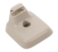 HONMEET Sun Visor Holder Clip for Car Sunshade Fix Clamp Automotive Interior Accessories Easy Install Precision Fit for Driver Side Visors Compatible with Ford Beige