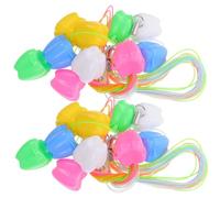HONMEET Tooth Keepsake Box Adorable Shape with Delicate Design 30pcs Boys and Girls for Lost Teeth Storage Pp Material with Cotton Thread, Convenient Storage for Home Use