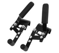 HONMEET Transport Chair Hand Brake Assembly Pair with Stable Dual Brake System and Screw-Mount Design for Use in Public Spaces by Individuals with Mobility