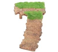 HONMEET Turtle Climbing Platform Resin Reptile Cave Basking Platform for Reptile Habitats Aquarium Decoration to Attract Turtle to Exercise