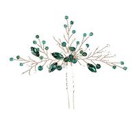 HONMEET U Shaped Rhinestone Bridal Hairpin Elegant Hair Accessory for Weddings Engagements and Special Occasions for Brides Bridesmaids and Women