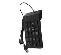 HONMEET USB Wired Mechanical Number Pad for Laptop Desktop Compact Numeric Keypad with Stable USB Connection Portable Financial Accounting Keyboard Accessory