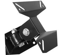 HONMEET Wall Mount Tv Bracket for Screens Thickened Iron Art Construction Swivel Tilt Monitor Hanger for Living Bedroom Office Easy Installation with Strong Load-bearing Black