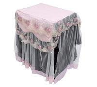 HONMEET Washing Machine Cover Multi-purpose Sunscreen Lace Cover for Washer Elegant for Kitchen Bathroom Patio and More Easy to Install Extend Machine Life