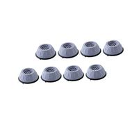 HONMEET Washing Machine Foot Mat 8 Pcs Slip Resistant Floor Pads for Hardwood Refrigerator Raising Pad for Noise Reduction
