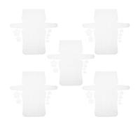 HONMEET White Plastic Mesh Canvas Sheets 5pcs Versatile Applications for Handbag Making and Gardening Projects
