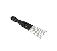 HONMEET Wide Tooth Steel Pin Comb Detangler Brush for Long Thick Hair Rake Comb Hair Styling Tool Professional Salon Use