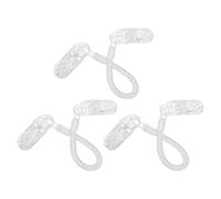 HONMEET Windproof Hat Strap Clips 3pcs Elastic Hat Strap Fasteners Adjustable Anti-Lost Chin Cord for Outdoor Sports Hiking Travel