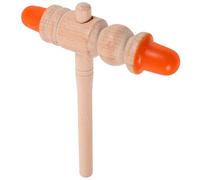 HONMEET Wooden Acupressure Massage Rod for Foot Reflexology, Cross Point Acupuncture Stick Manual Pressure for Plantar Fascia Relief and Leg Massage Therapy