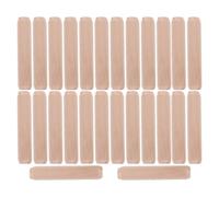 HONMEET Wooden Dowel Pins for Exceptional Shearing Resistance , for Woodworking Projects 100pcs Beveled Ends and Fluted Design , 6x30mm Wood Dowels Seamless Integration Furniture DIY
