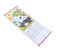 HONMEET Year of The Snake Hanging Scroll Calendar 2025 Feng Shui Calendar 2025 Monthly Calendar Chinese Wall Calendar Chinese Astrology Calendar Chinese Lunar Calendar Home Accessory Paper