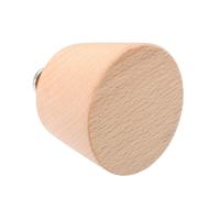HONMEET Zelkova Cone Cabinet Knob 5cm for Closet and Cupboard Doors | Smooth Surface Finish, Simple Chic Style, Strong Stable Structure, Furniture Drawer and Wardrobe Use