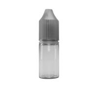 Honney Store 10ml Torpedo Empty Shortfill Bottle - Childproof Cap, Recyclable, DIY E-Liquids & Vape Juice - White Colour