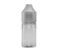Honney Store 30ml Torpedo Empty Shortfill Bottle - Childproof Cap, Recyclable, DIY E-Liquids & Vape Juice - White Colour