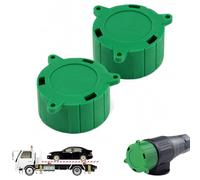 HONNGDHGD 2Pcs 13 Pin Alignment Tool Dust Cap Durable Plastic Cover for 13-Pin/8-Pin Trailer Socket Protects Connections from Moisture Prevents Dirt & Corrosion for Caravan Trailer Truck Parking