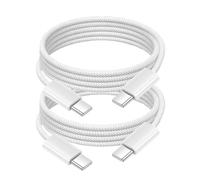 Honoflux USB C to USB C cable for i-Phone 16/15, 2 Pcs 60W USB-C to-C Fast Charging Cable Cord Type-C to C-Charger Cables for i-Phone 15/16/ 15 Pro Max/ 15 Plus