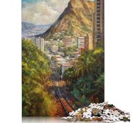 Honolulu Art USA Puzzle 300 Pieces Jigsaws Puzzles for Adults Educational Game for Adult Teenagers 300pcs (40x28cm)