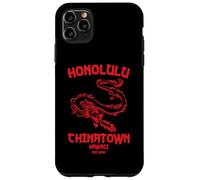 Honolulu Chinatown Hawaii Vintage Beach Skyline Island 808 Case for iPhone 11 Pro Max