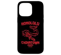 Honolulu Chinatown Hawaii Vintage Beach Skyline Island 808 Case for iPhone 14 Pro Max