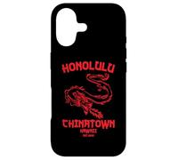 Honolulu Chinatown Hawaii Vintage Beach Skyline Island 808 Case for iPhone 17