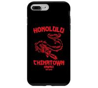Honolulu Chinatown Hawaii Vintage Beach Skyline Island 808 Case for iPhone 7 Plus/8 Plus