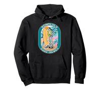 Honolulu Hawaii Oahu Waikiki Beach South Shore Surfing Pullover Hoodie