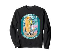 Honolulu Hawaii Oahu Waikiki Beach South Shore Surfing Sweatshirt