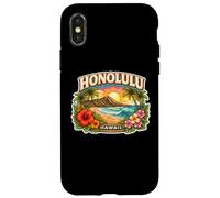 Honolulu Hawaii Souvenir City State Capital Memorabilia Case for iPhone X/XS