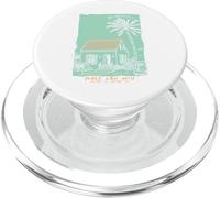 Honolulu Hawaii Souvenir Vintage Oahu Aloha Art PopSockets PopGrip for MagSafe
