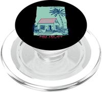 Honolulu Hawaii Souvenir Vintage Oahu Aloha Art PopSockets PopGrip for MagSafe