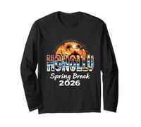 Honolulu Hawaii Spring Break 2026 Vacation Travel Long Sleeve T-Shirt