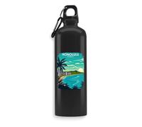 Honolulu Hawaii Travel Souvenir Water Bottle, Beverage Flask, Travel Bottle, Outdoor Sport Bottle