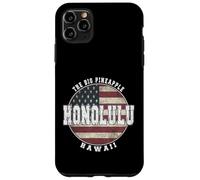 Honolulu Hawaii, Vintage American flag Case for iPhone 11 Pro Max