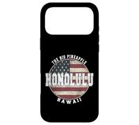 Honolulu Hawaii, Vintage American flag Case for iPhone 17 Pro Max
