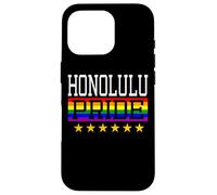 Honolulu Pride Hawaii Gay Lesbian Queer LGBT Rainbow Flag Case for iPhone 16 Pro