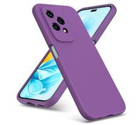 (Honor 200 Lite, Purple) For Honor 200 Lite Pro Liquid Silicone Shockproof Phone Case