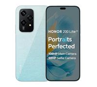 HONOR 200 Lite, Unlocked 5G Smartphone, 8GB+256GB, 6,7” Anti-Drop AMOLED Display, 108MP Triple Rear Camera, 50MP Front Camera, Dual SIM, 2 Year Manufacturer Warranty, Android 14, Starry Blue