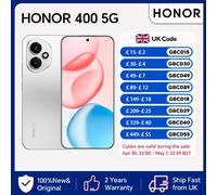 HONOR 400 5G, EU Version, 5G Smartphone,200MP AI Super Zoom Camera, Qualcomm Snapdragon 7 Gen 3,5300mAh Silicon-carbon Battery Midnight Black
